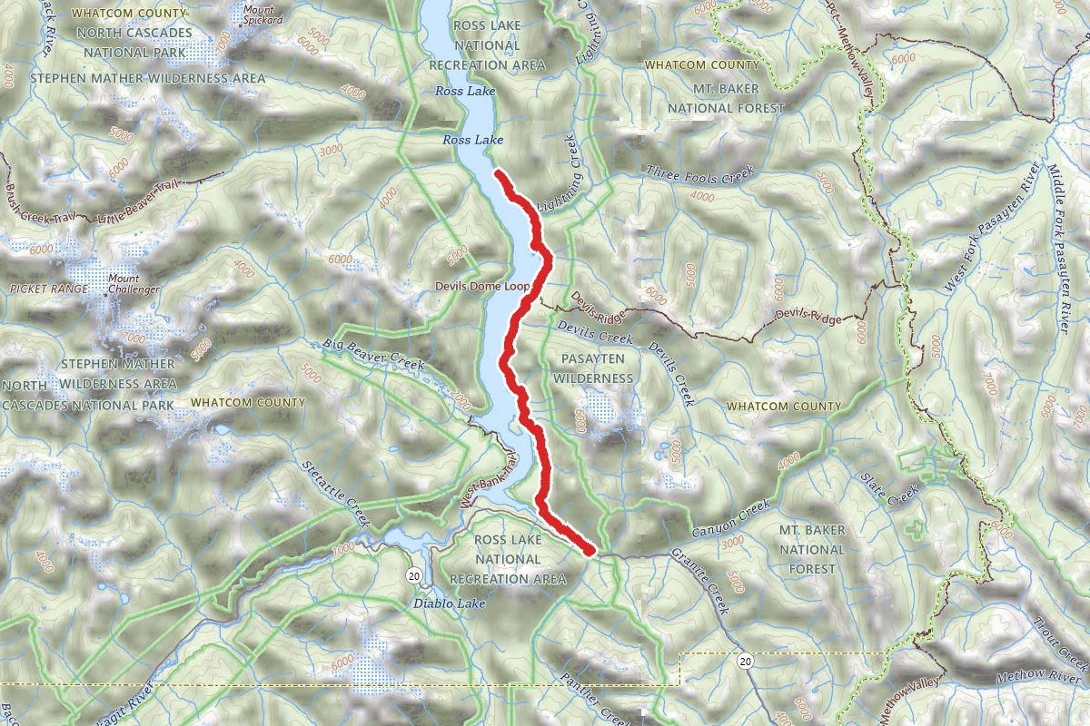 East Bank and Desolation Trail