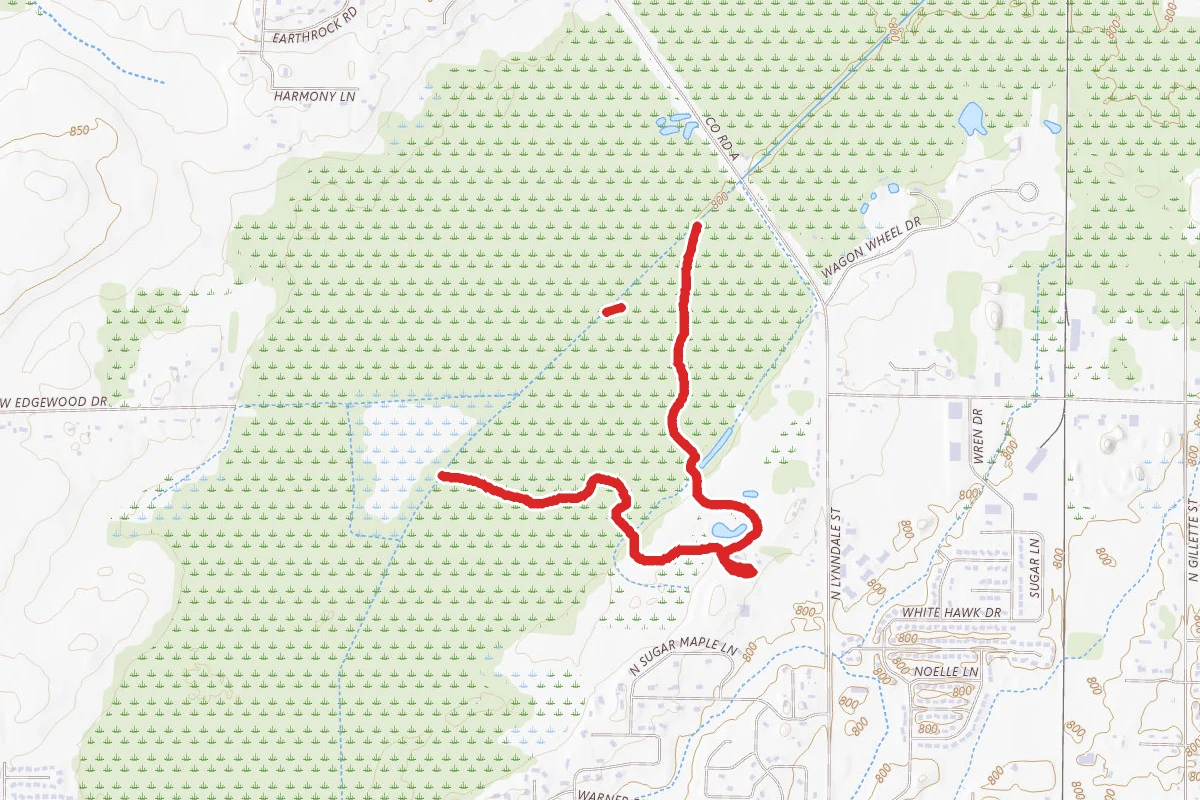 Four Seasons, Deer Run and Poplar Pass Loop