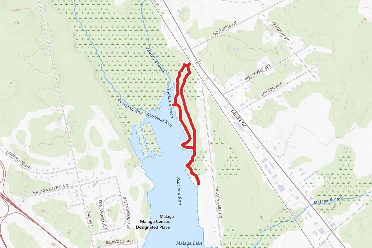 Malaga Lake Nature Trail