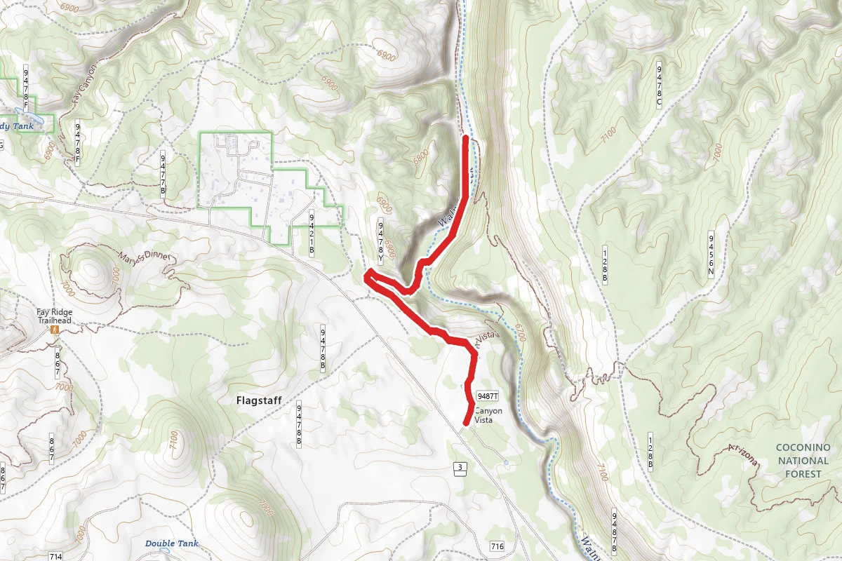 Sandys Canyon Trail