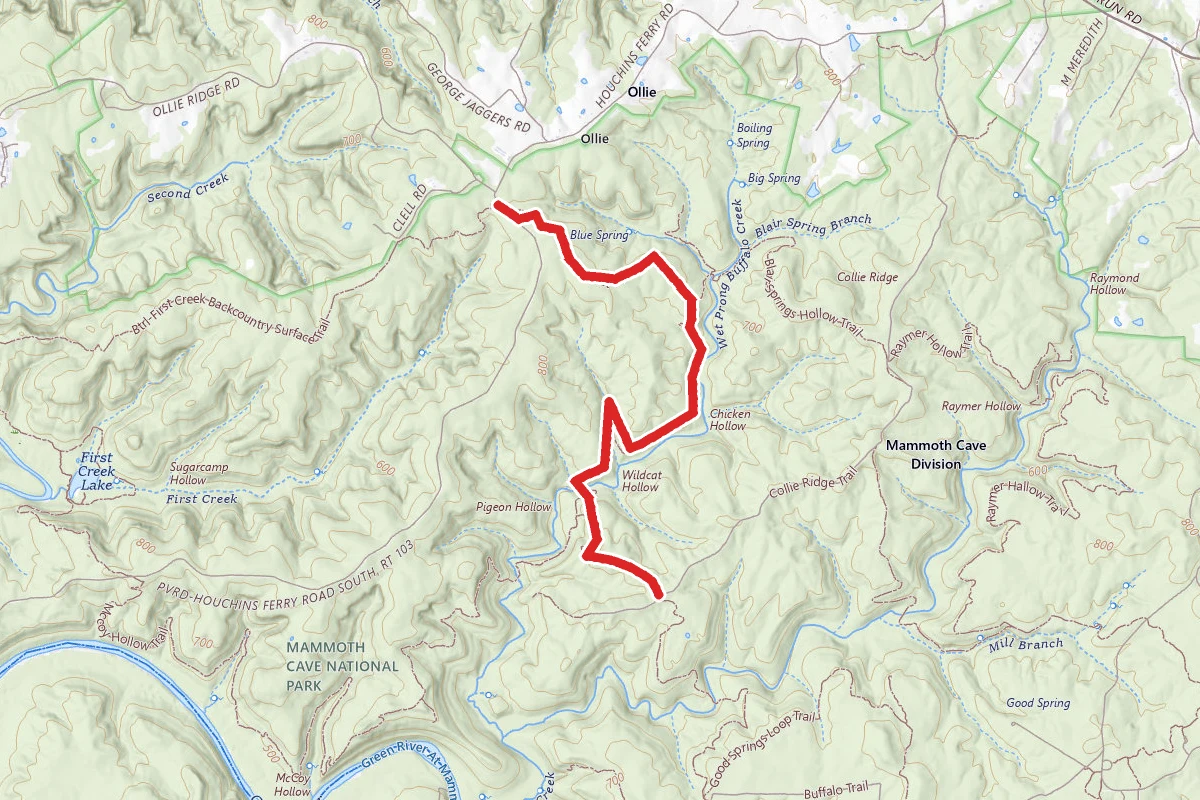 Wet Prong Trail