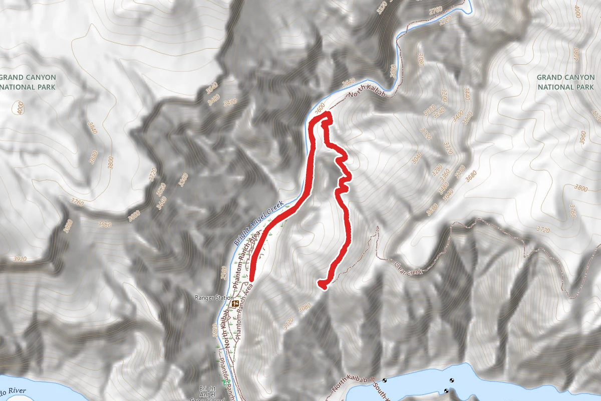 Phantom Ranch to Phantom Overlook