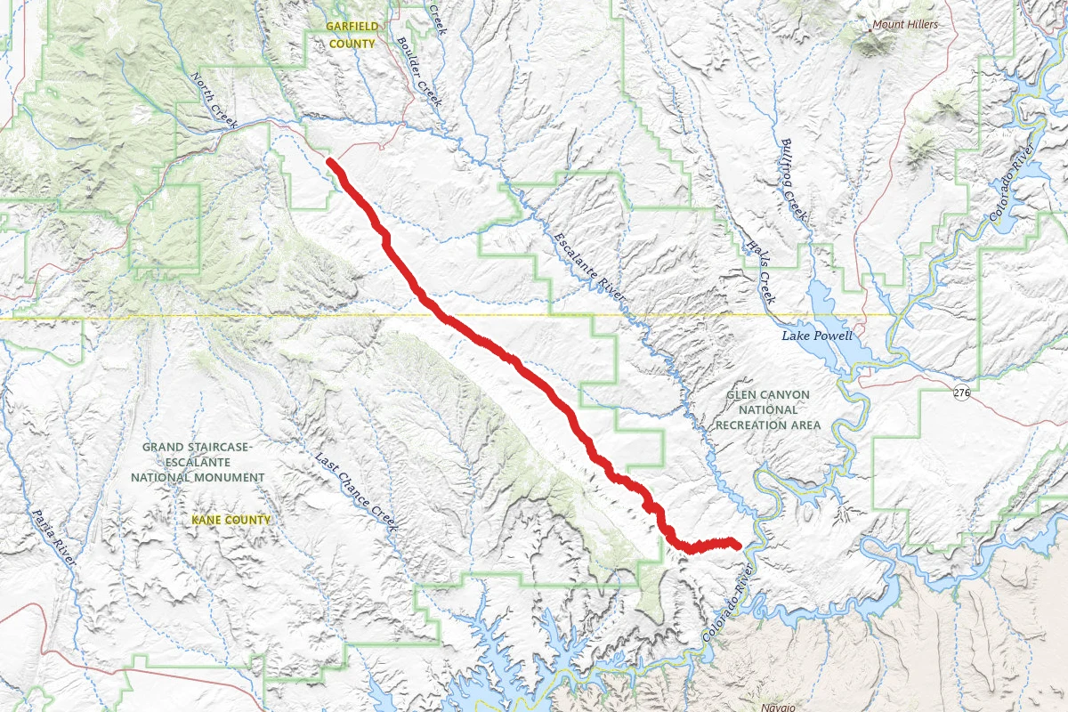 Hole-in-the-Rock OHV Road