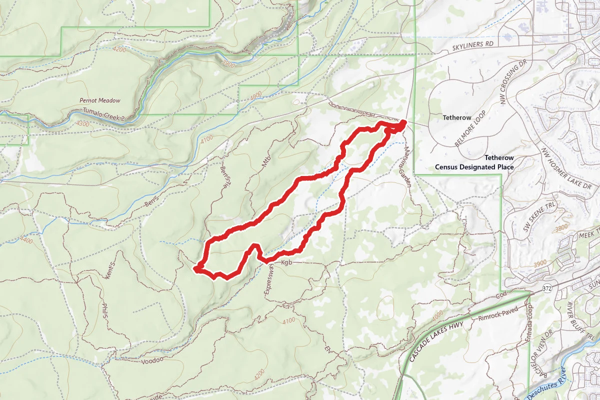 Phil's and Kent Trail Short MTB Loop