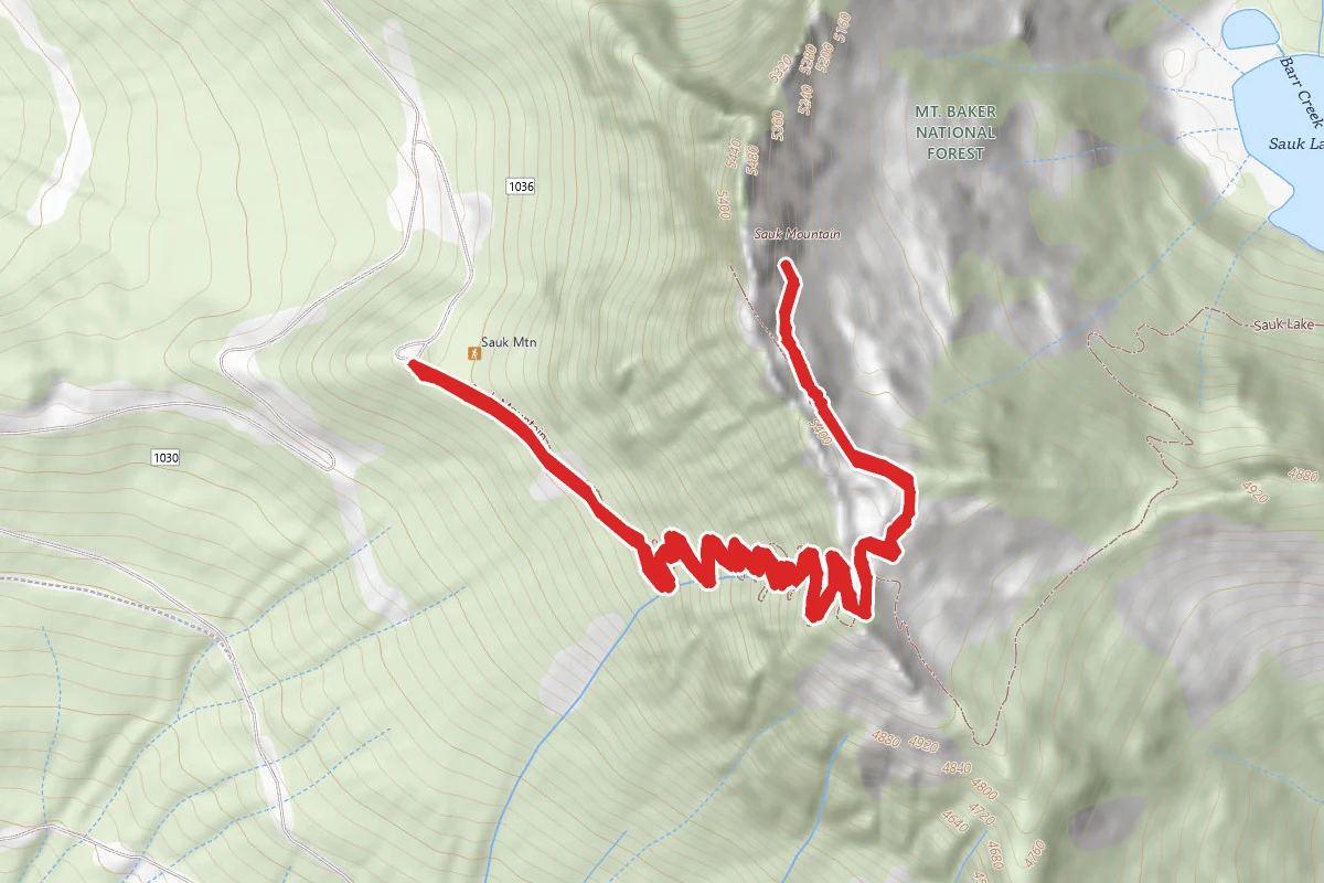 Sauk Mountain Trail