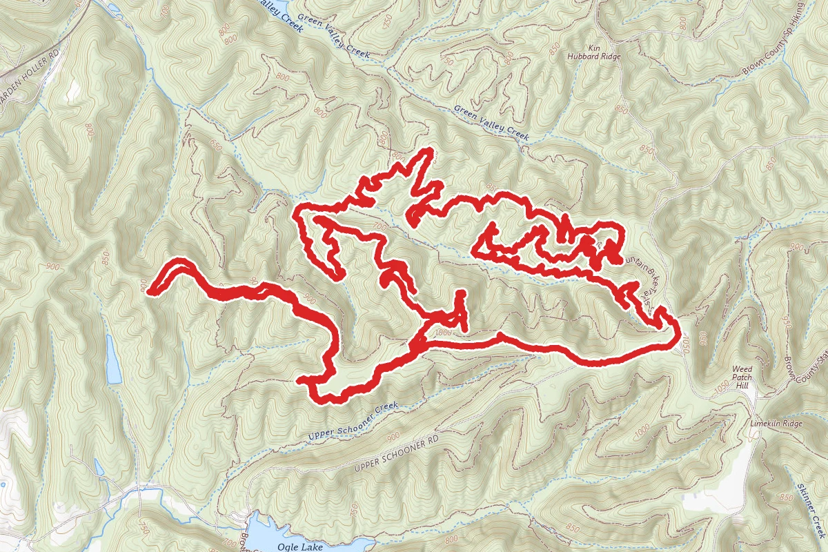 Trail 8 Loop to Hesitation Point
