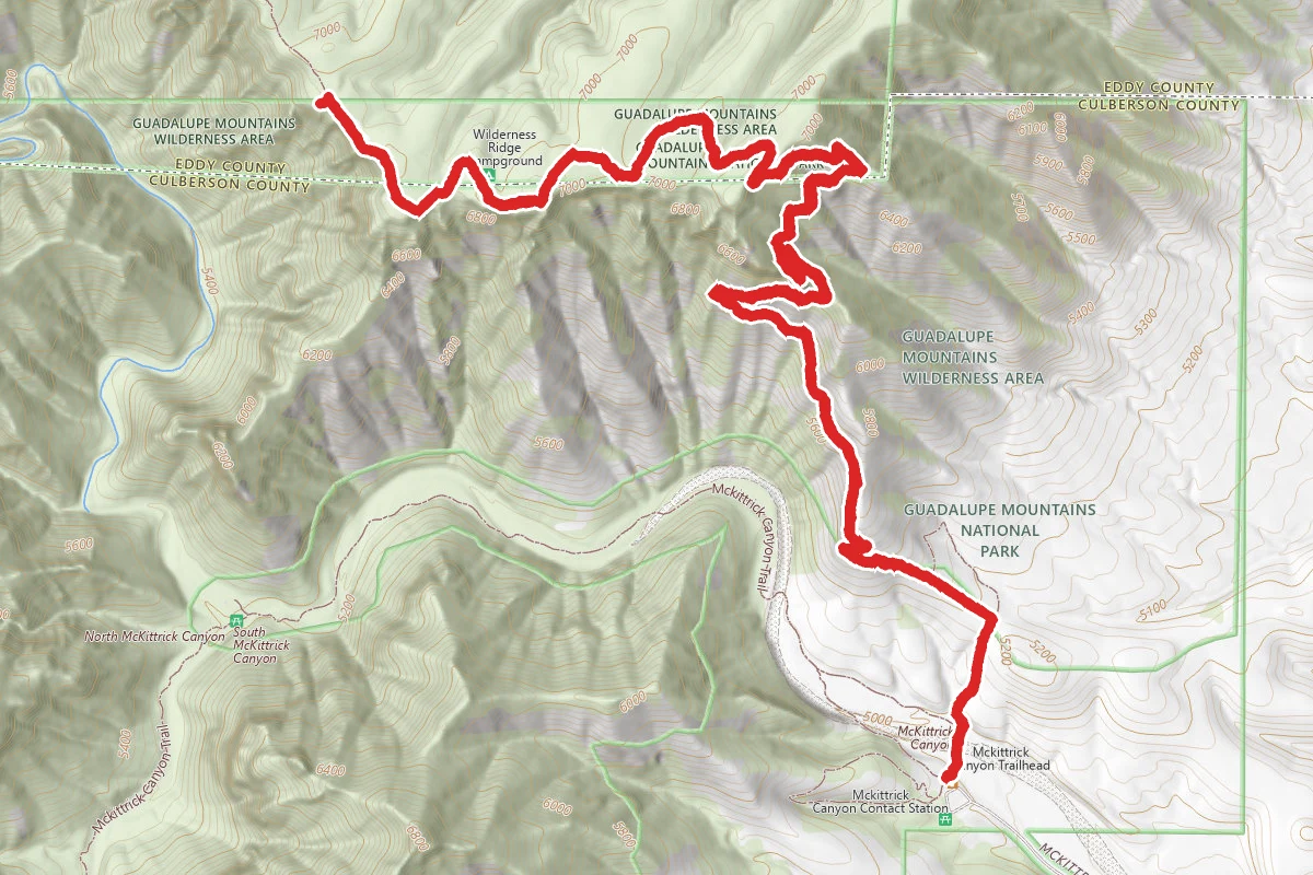 Permian Reef Trail