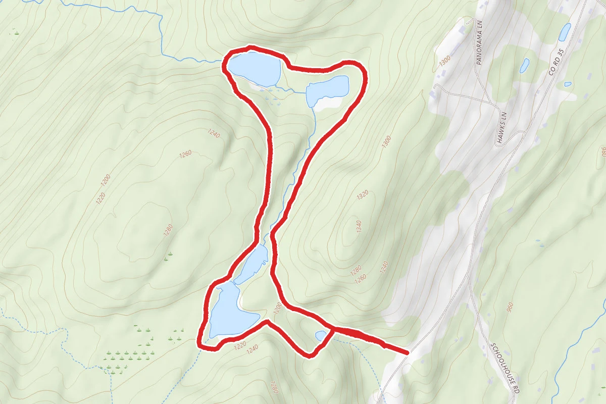 Long Path to Louis V Mills Memorial Trail Loop