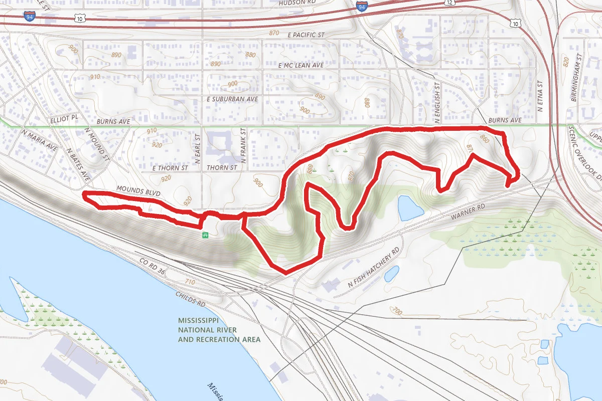 Indian Mounds Loop Trail