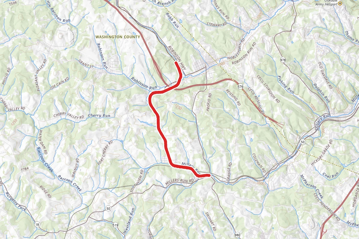 Montour Trail - McDonald to Venice