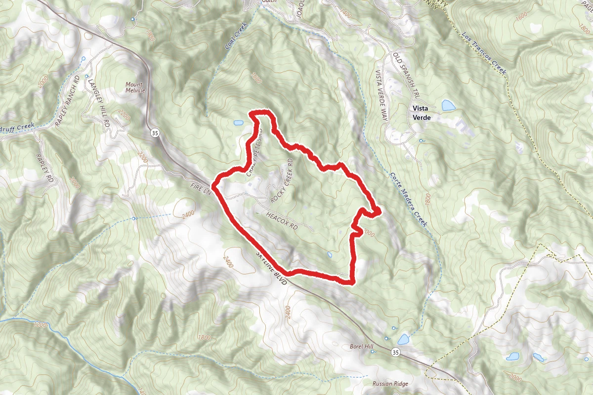 Crazy Pete’s and Alpine Road Loop