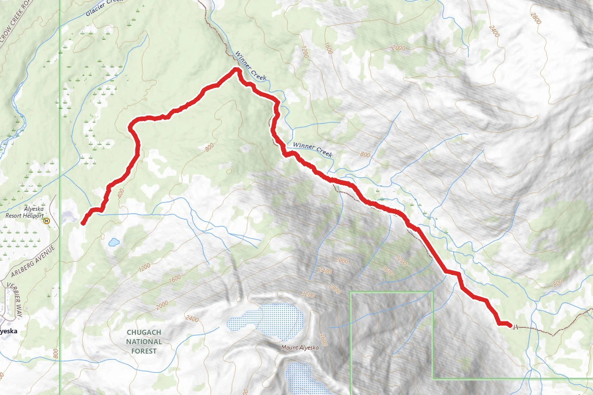 Upper Winner Creek Trail