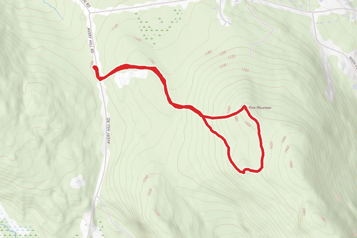 Morse Trail to Pine Mountain
