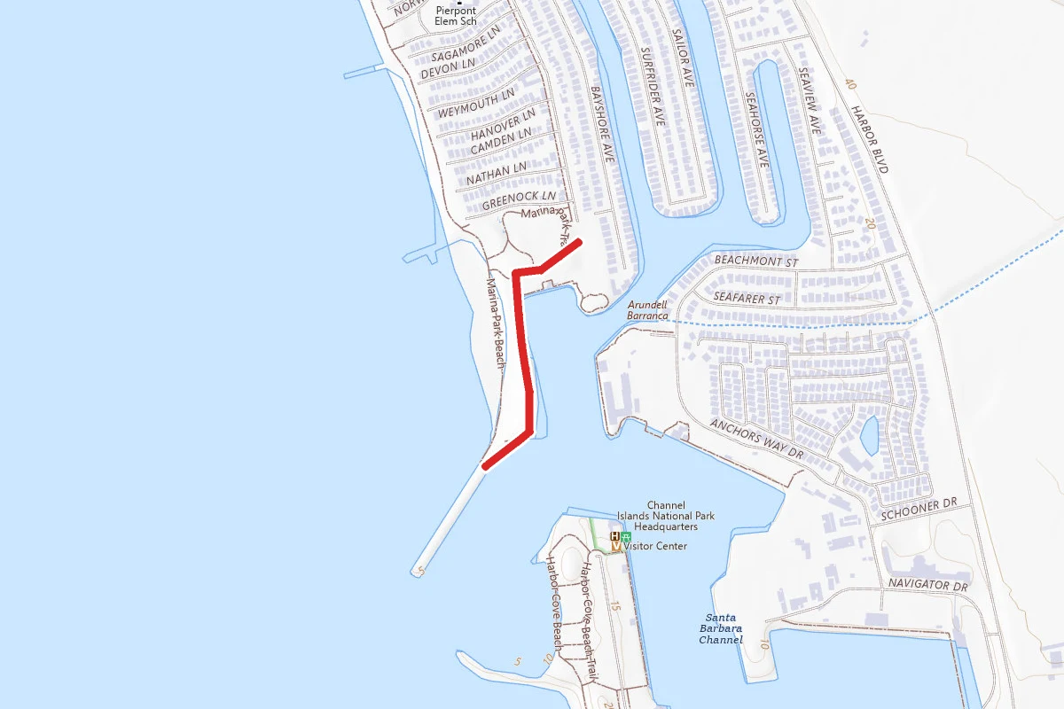 South Jetty Marina Walk