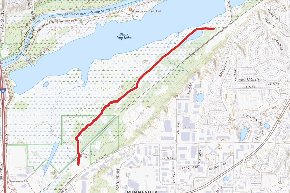 Black Dog Lake Trail