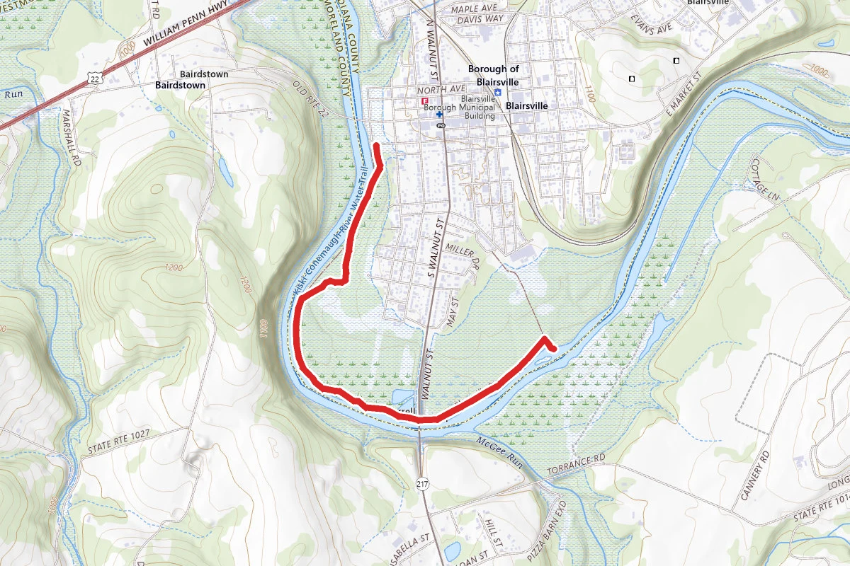 Blairsville River Front Trail