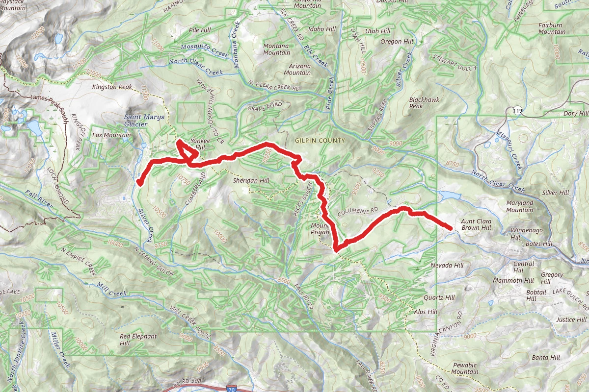 Yankee Hill OHV Road