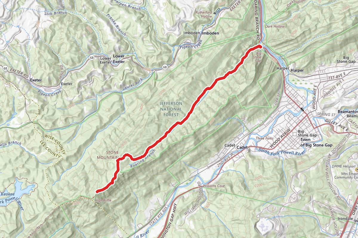 Roaring Branch Trail