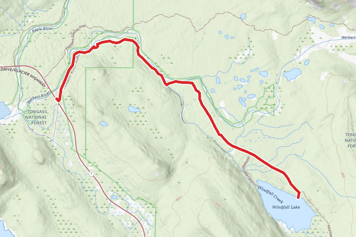 Windfall Lake Trail