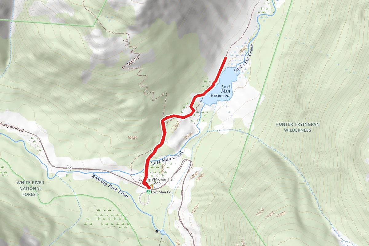 Lost Man Reservoir Trail