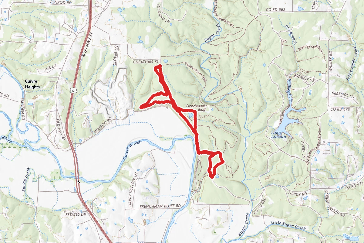 Blackhawk Point Trail