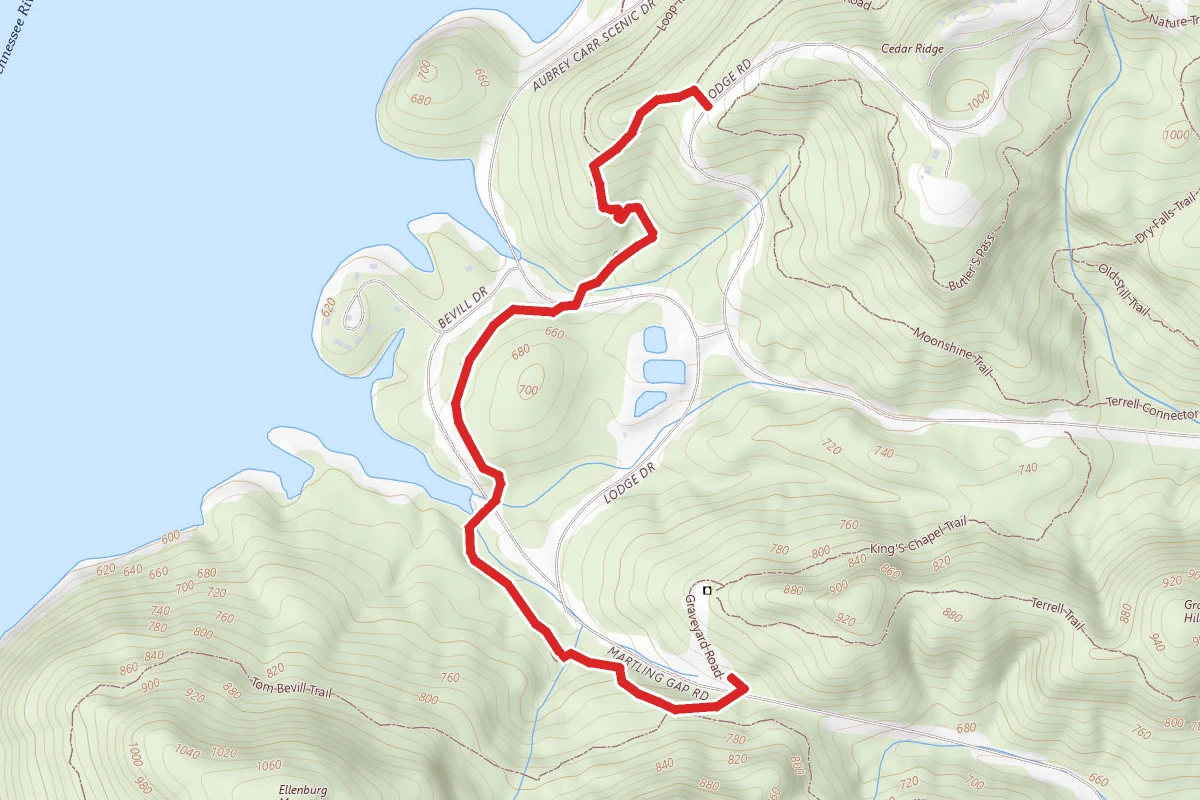 Lake Guntersville Cave Trail