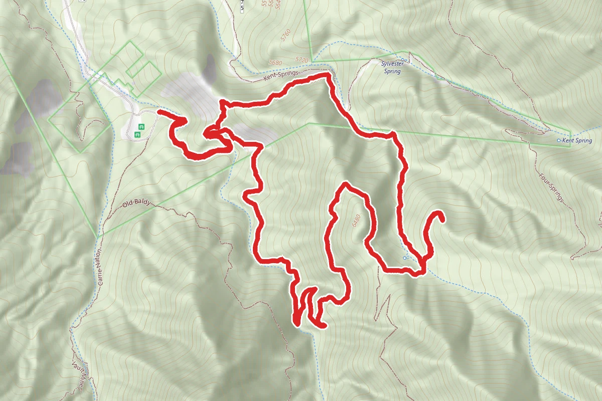 Rogers Rock via Super Trail #134