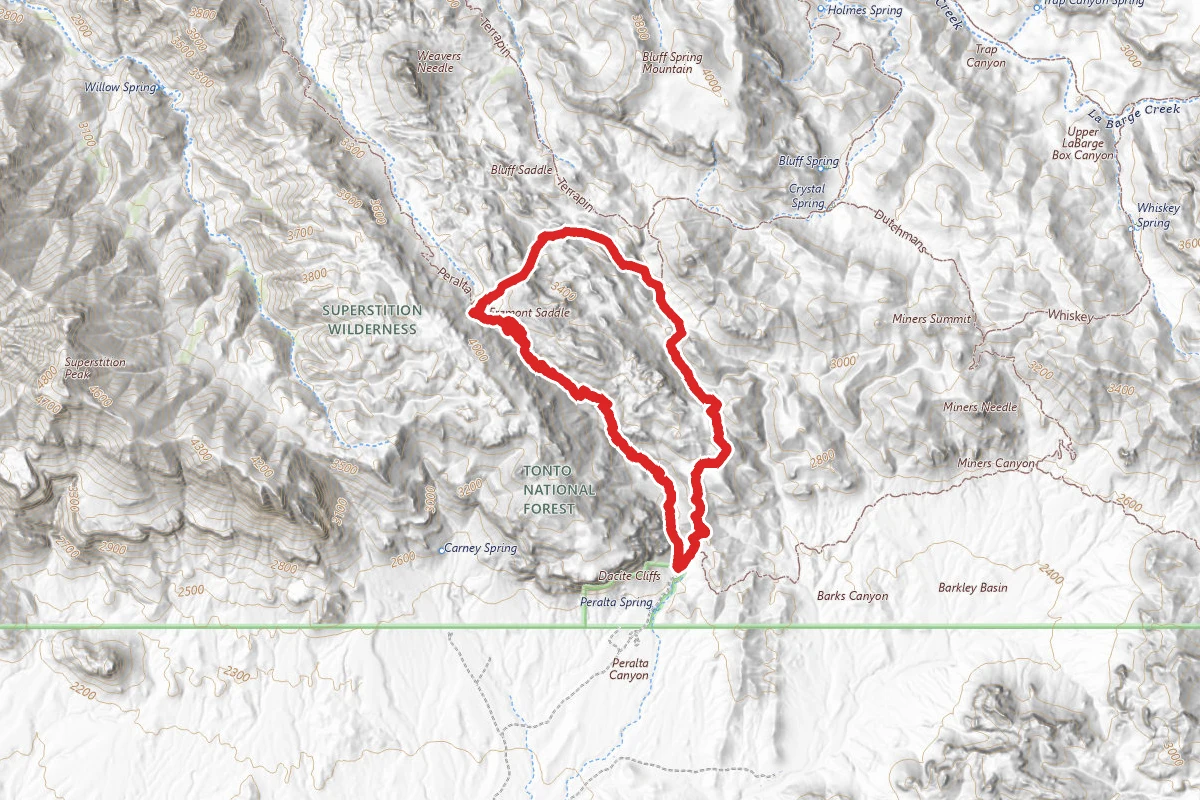 Barks Canyon Trail