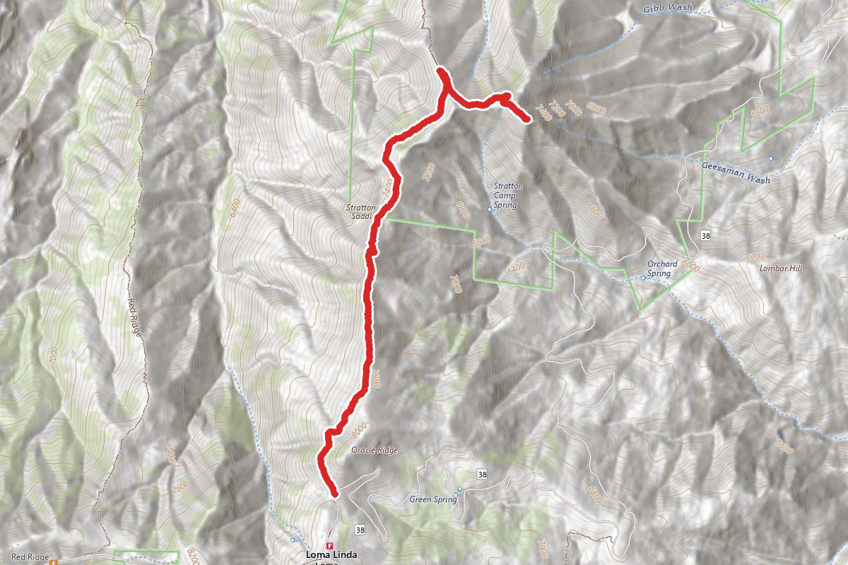 Marble Peak via Oracle Ridge Trail