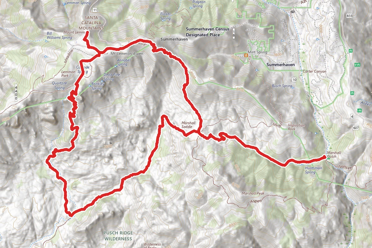 Mount Lemmon Loop