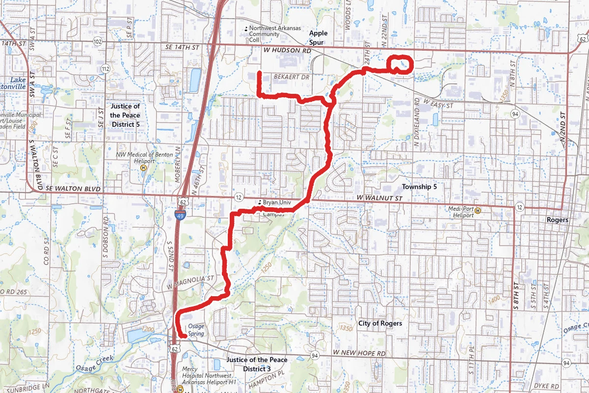 Cambridge Trail and Railyard Loop