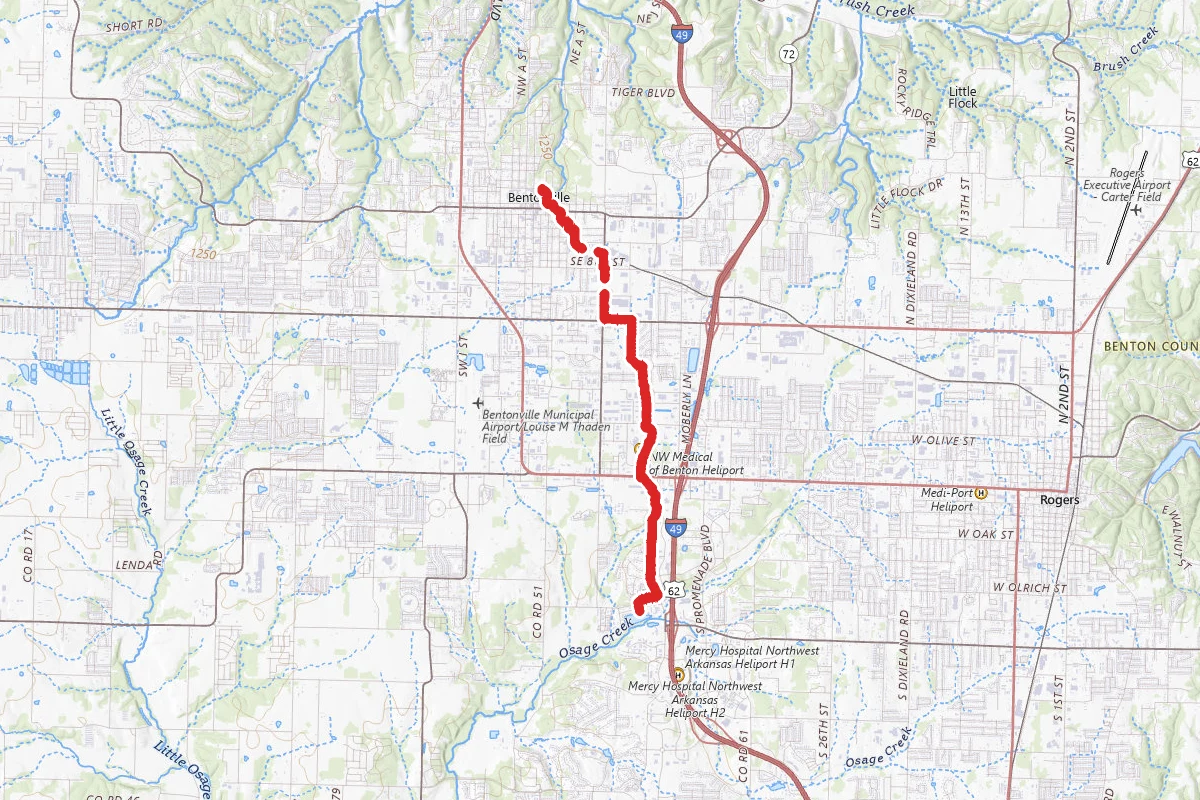 Town Branch Creek Trail