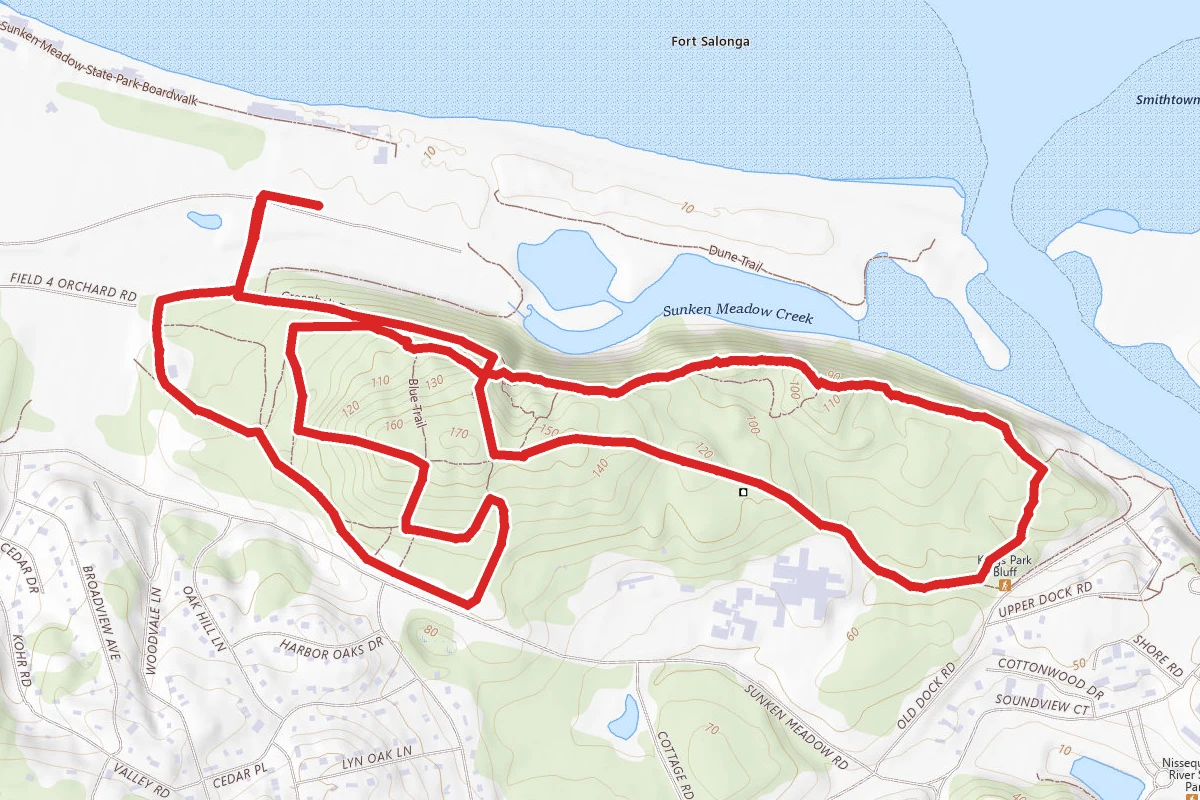 Sunken Meadow Trail
