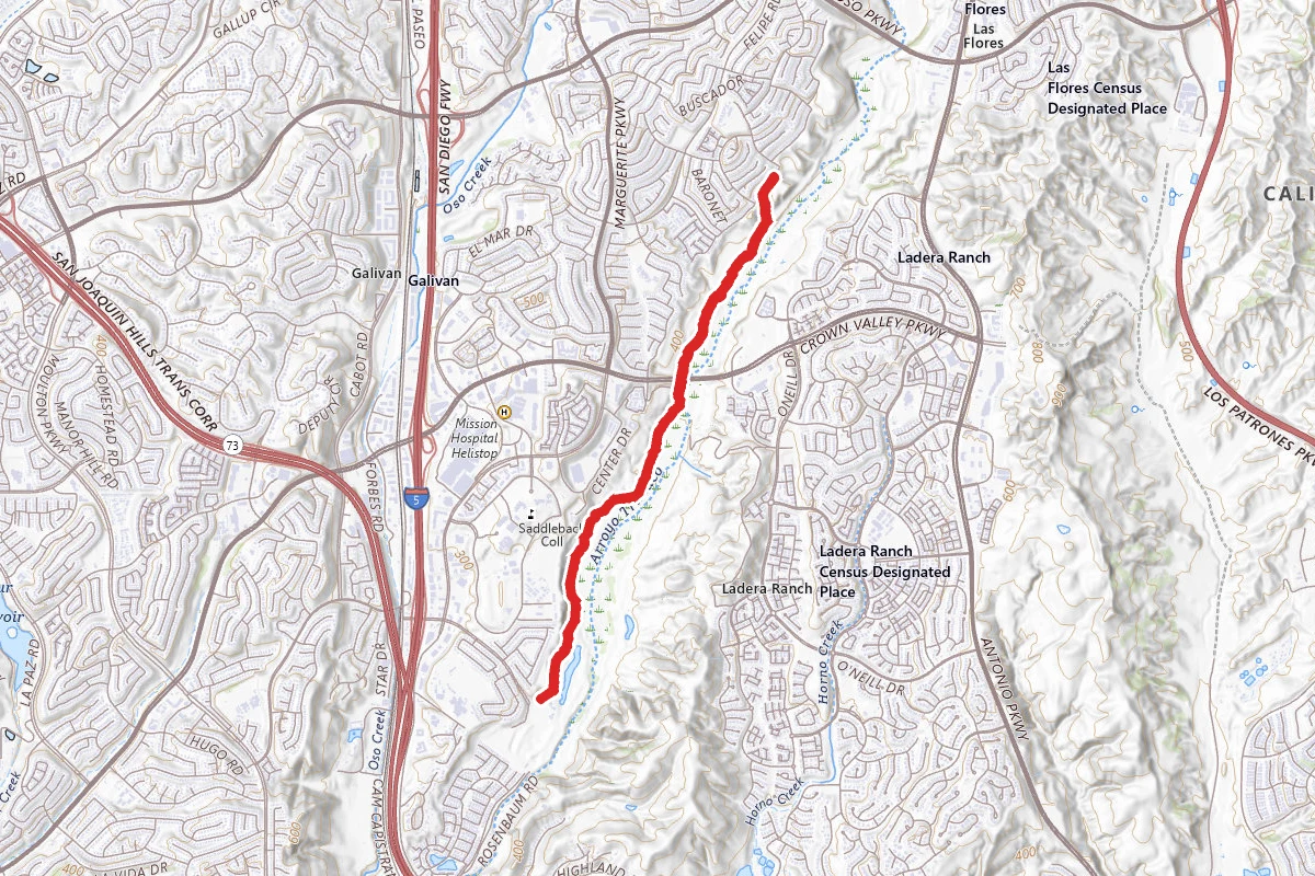 Lower Trabuco Creek Trail