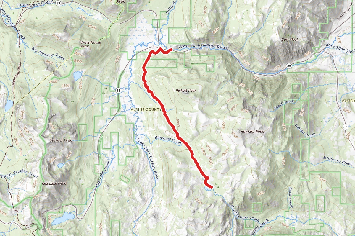 Burnside Lake Trail