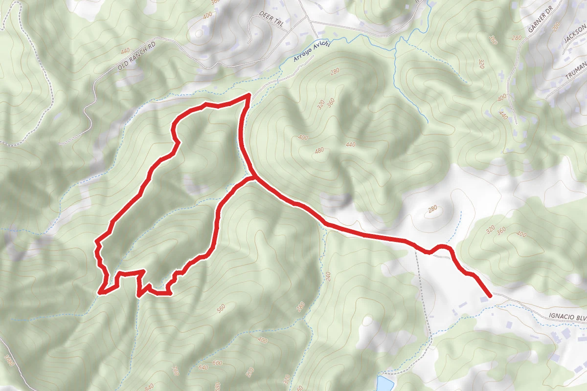 Indian Valley and Witzel Trail Loop