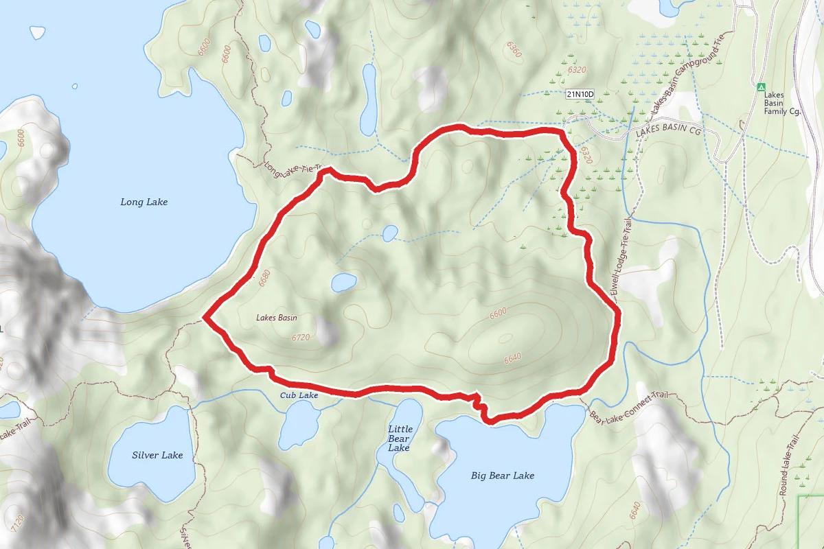 Tamarack Lakes Trail