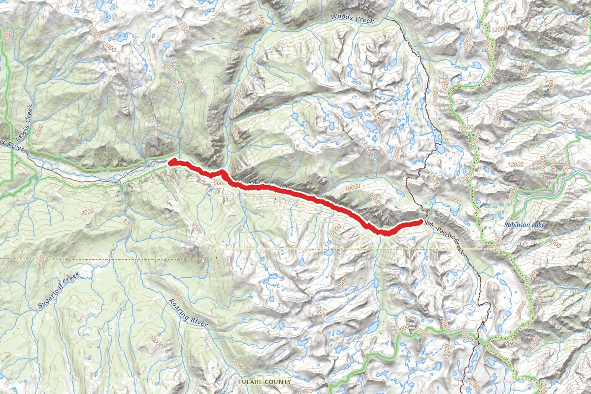 Bubbs Creek Trail