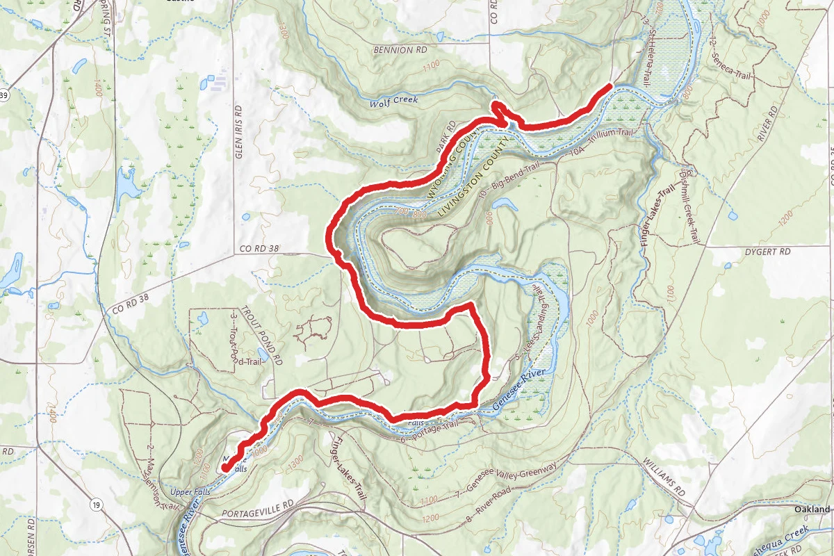 Letchworth State Park Gorge Trail