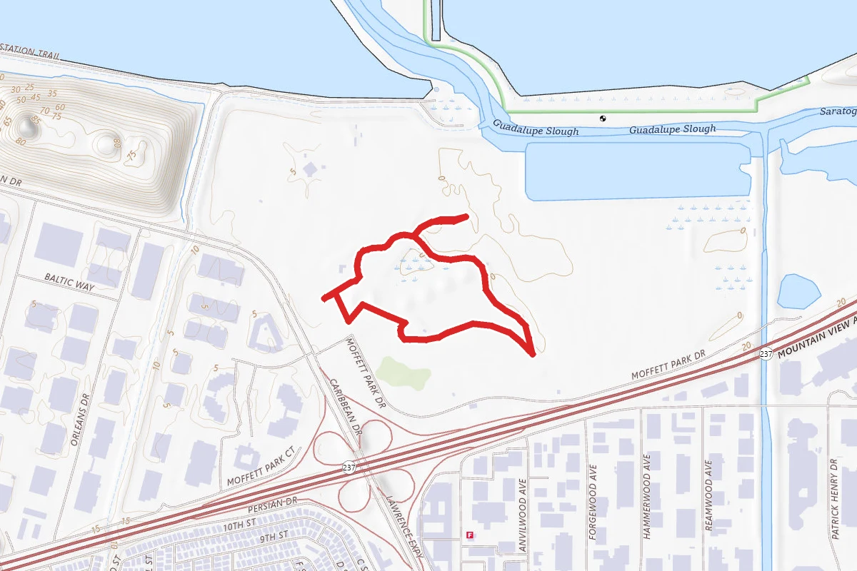 Baylands Bike Path Loop