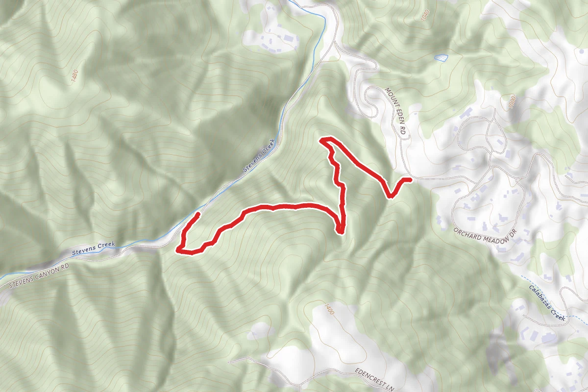 Mount Eden Trail and Canyon Trail