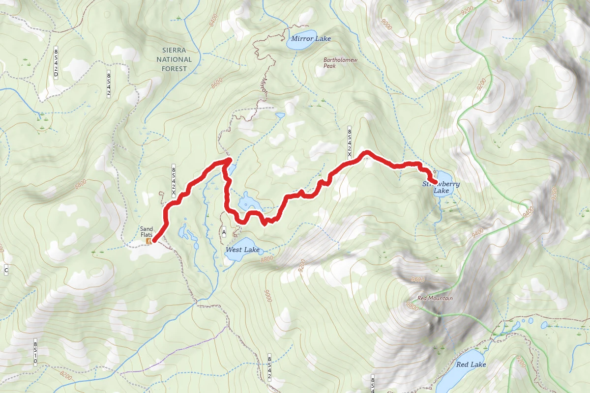Strawberry Lake OHV Trail