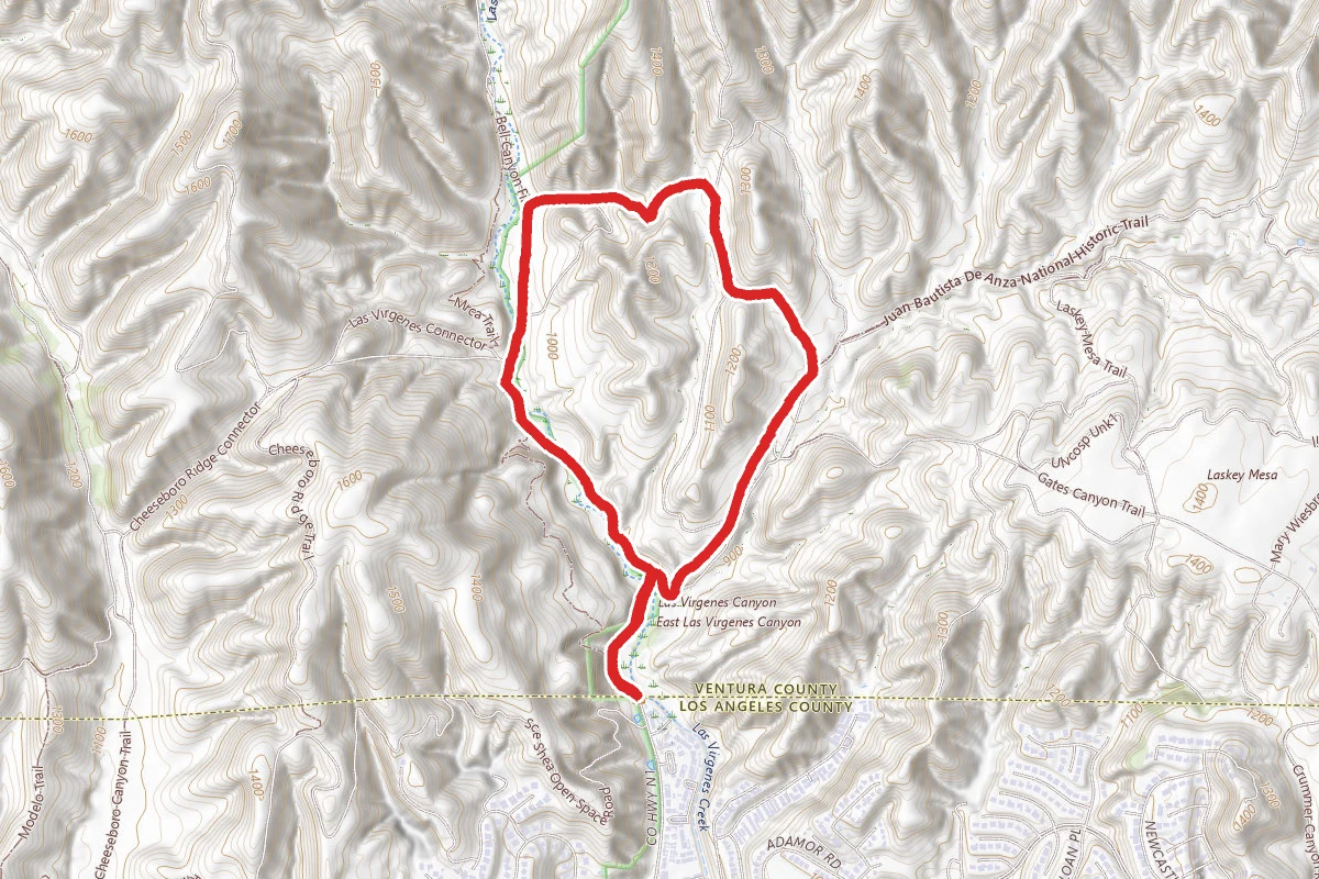 Lower Las Virgenes Canyon Loop