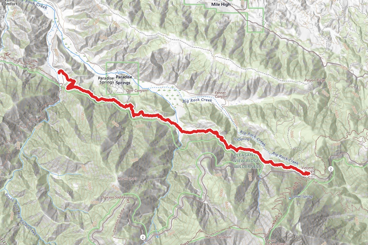 Manzanita Trail