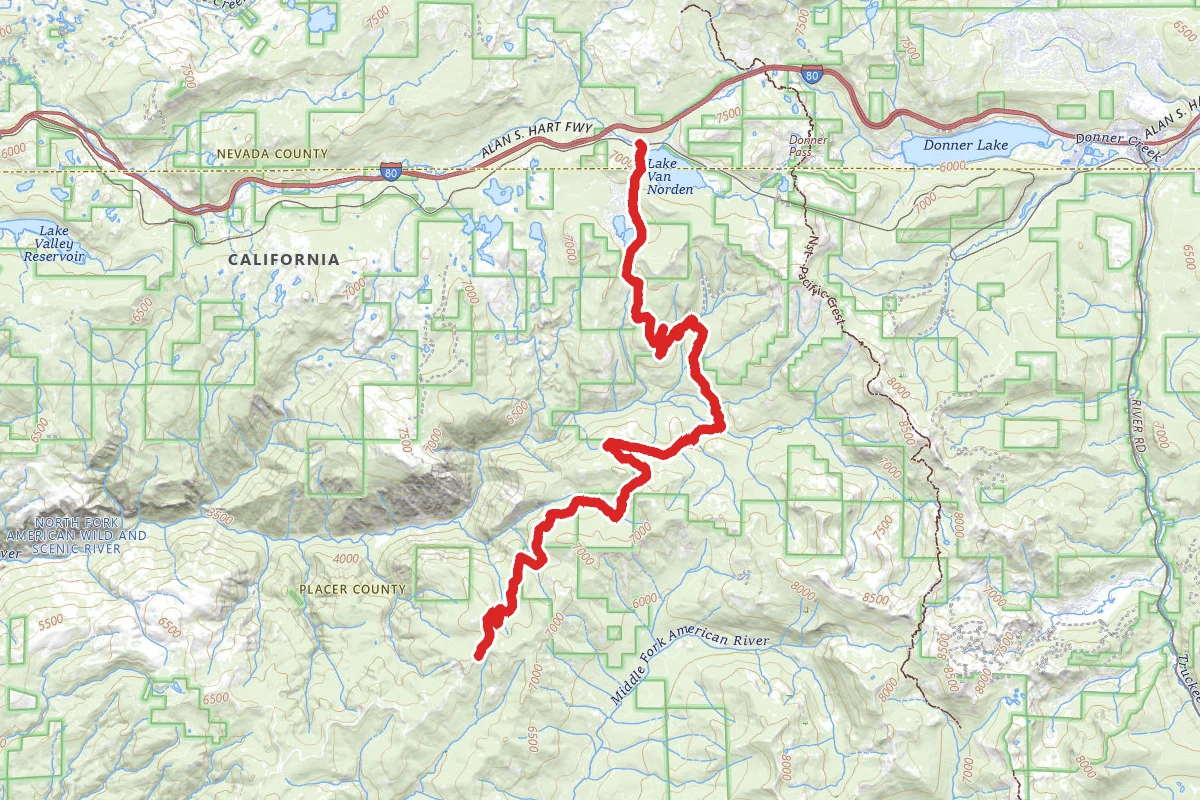 Soda Springs OHV Trail