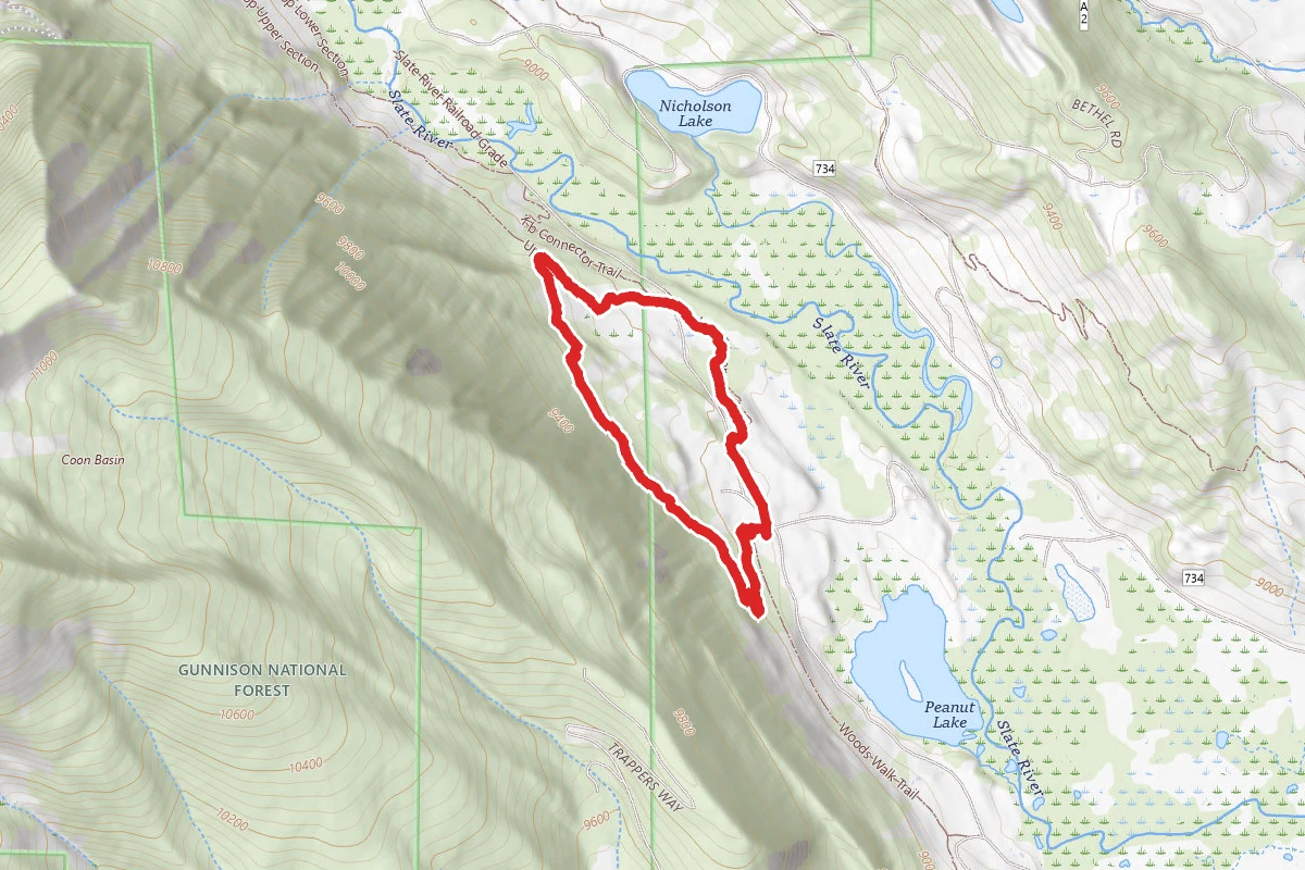 Upper Lower to Budd Trail Loop
