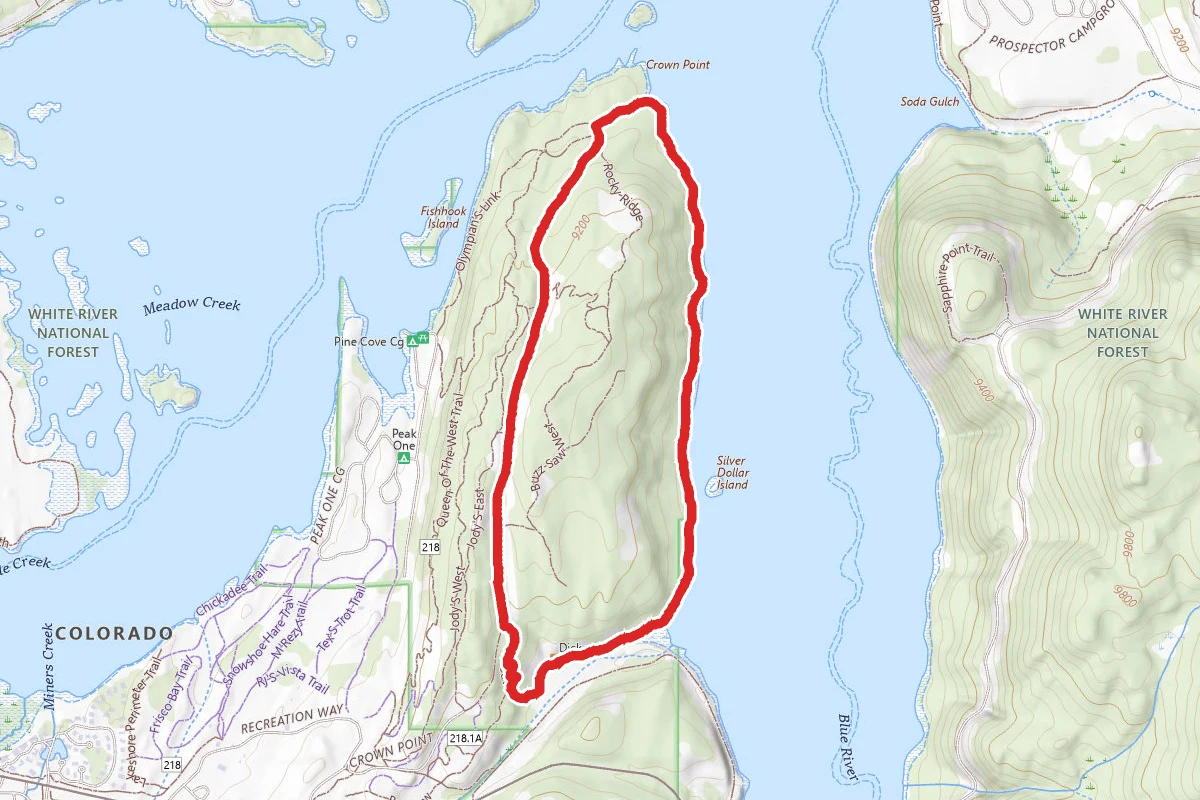 Lakeshore Perimeter and Crown Point Road Loop