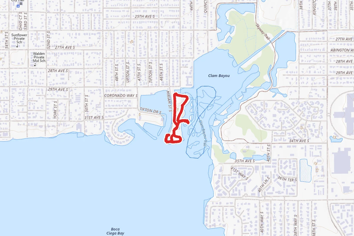 Clam Bayou Nature Park Loop