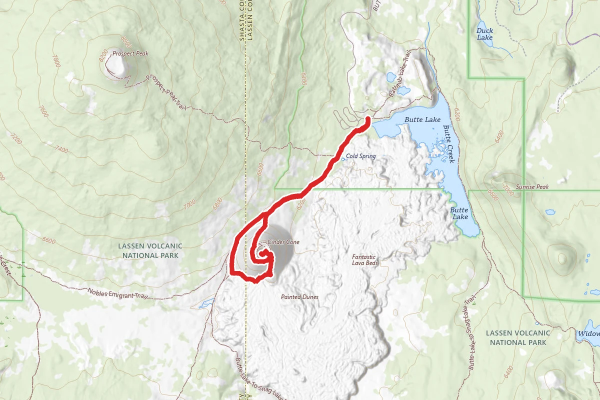 Cinder Cone Nature Trail
