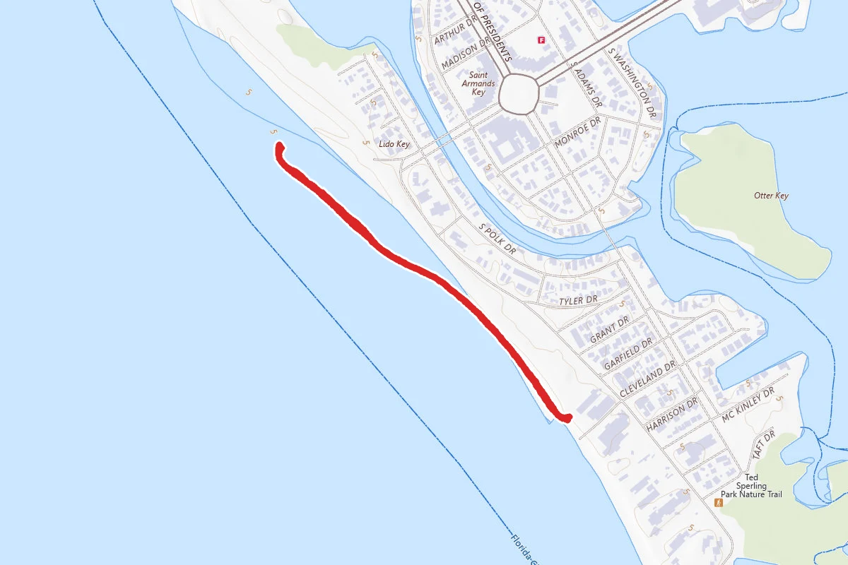 Lido Key Beach Walk